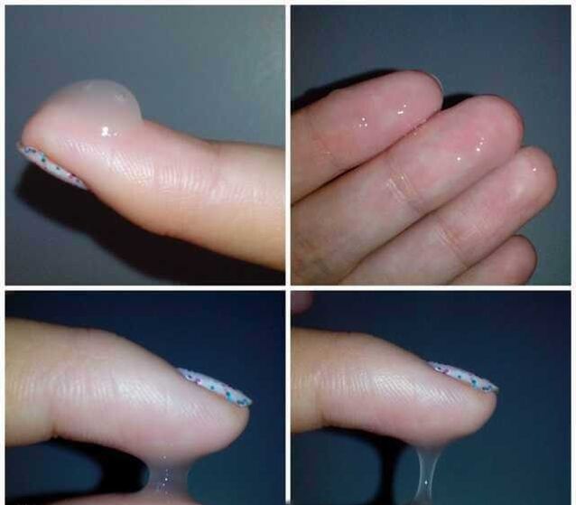 predsemenska tekočina moškega med vzburjenjem